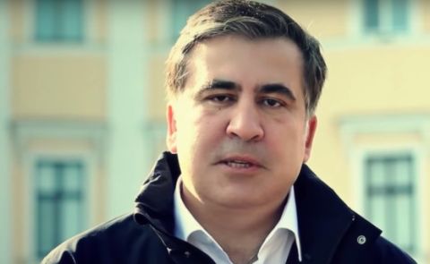 Mikheil Saakashvili Seeks Help From Emmanuel Macron